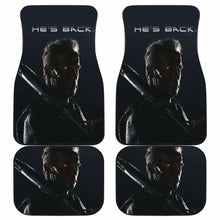 Load image into Gallery viewer, Terminator He Is Back Car Floor Mats Universal Fit - CarInspirations