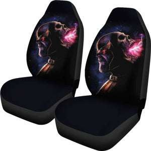 Thanos And Death Car Seat Covers Universal Fit 051012 - CarInspirations