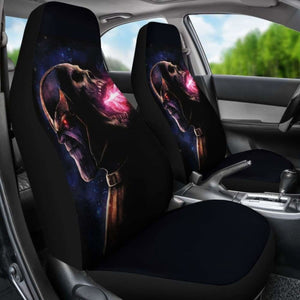 Thanos And Death Car Seat Covers Universal Fit 051012 - CarInspirations