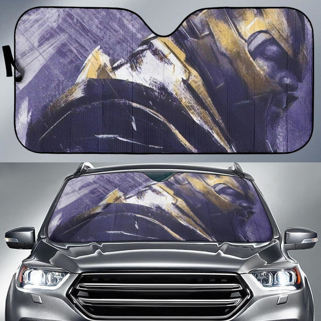 Thanos Avengers Endgame Auto Sun Shade Mn05 Universal Fit 111204 - CarInspirations