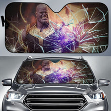 Load image into Gallery viewer, Thanos Car Auto Sun Shade Broken Windshield Funny Idea Universal Fit 174503 - CarInspirations