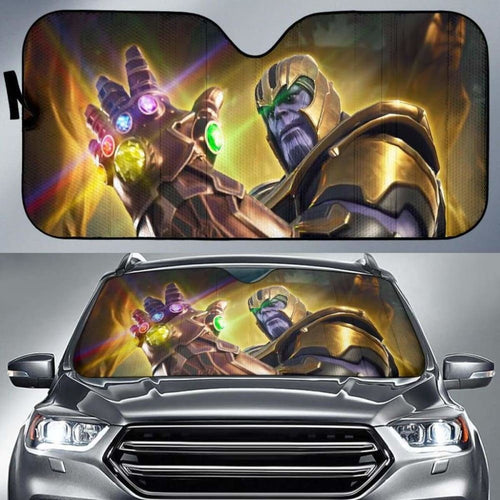 Thanos Car Sunshade 918b Universal Fit - CarInspirations