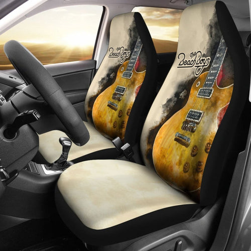 The Beach Boys Car Seat Covers Guitar Rock Band Fan Gift Universal Fit 194801 - CarInspirations