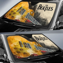 Load image into Gallery viewer, The Beatles Car Auto Sun Shade Guitar Music Band Fan Gift Universal Fit 174503 - CarInspirations
