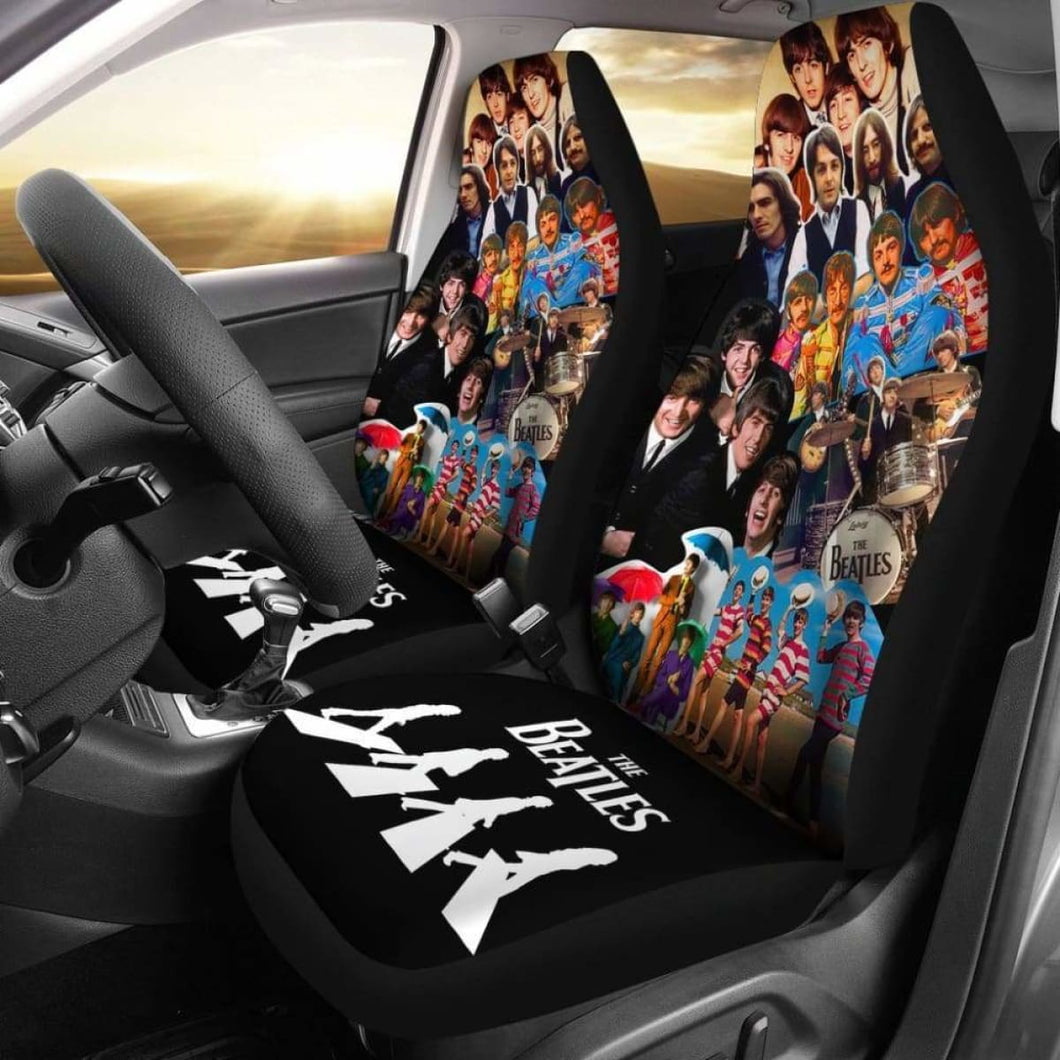 The Beatles - Car Seat Covers (Set of 2) Universal Fit - CarInspirations