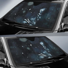 Load image into Gallery viewer, The Dark Batman Car Sun Shade Universal Fit 225311 - CarInspirations