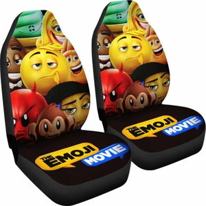 The Emoji Movie Seat Covers 101719 Universal Fit - CarInspirations