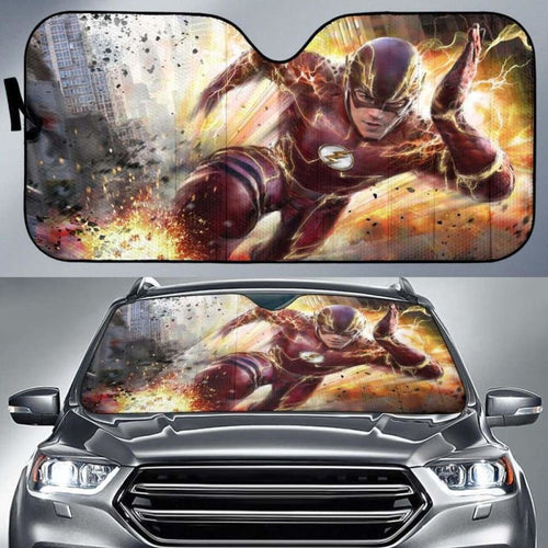 The Flash Car Auto Sun Shades Universal Fit 051312 - CarInspirations