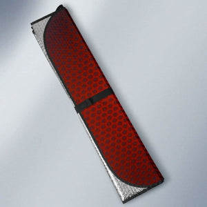 The Flash Logo in red theme car auto sunshades 918b Universal Fit - CarInspirations