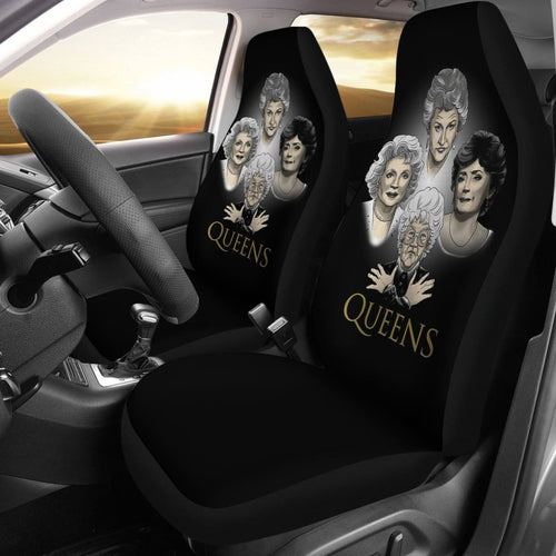 The Golden Girls Art Car Seat Covers Tv Show Fan Gift H040120 Universal Fit 225311 - CarInspirations