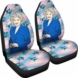 The Golden Girls Blue Jacket Car Seat Covers Universal Fit 051012 - CarInspirations