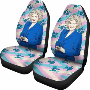 The Golden Girls Blue Jacket Car Seat Covers Universal Fit 051012 - CarInspirations