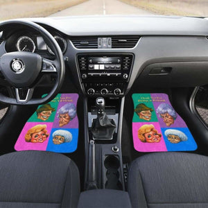 The Golden Girls Car Floor Mats Colorful Tv Show Fan Gifts Universal Fit 051012 - CarInspirations
