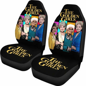 The Golden Girls Car Seat Covers Art Tv Show Fan Gift Universal Fit 051012 - CarInspirations