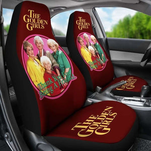 The Golden Girls Car Seat Covers Circle Friend Tv Show Fan Gift Universal Fit 051012 - CarInspirations
