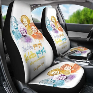The Golden Girls Car Seat Covers The Older The Better Universal Fit 051012 - CarInspirations