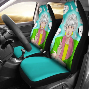 The Golden Girls Eye Looking Car Seat Covers Universal Fit 051012 - CarInspirations