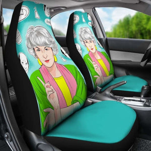 The Golden Girls Eye Looking Car Seat Covers Universal Fit 051012 - CarInspirations