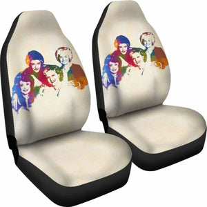 The Golden Girls Friends Car Seat Covers Tv Show Fan Gift Universal Fit 051012 - CarInspirations