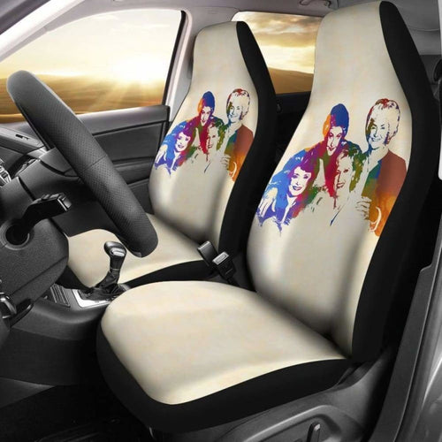 The Golden Girls Friends Car Seat Covers Tv Show Fan Gift Universal Fit 051012 - CarInspirations
