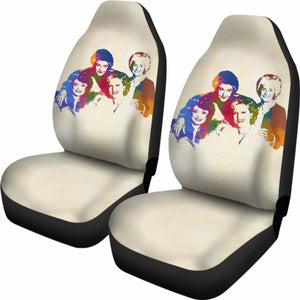 The Golden Girls Friends Car Seat Covers Tv Show Fan Gift Universal Fit 051012 - CarInspirations