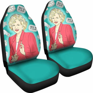 The Golden Girls Red Coat Car Seat Covers Universal Fit 051012 - CarInspirations