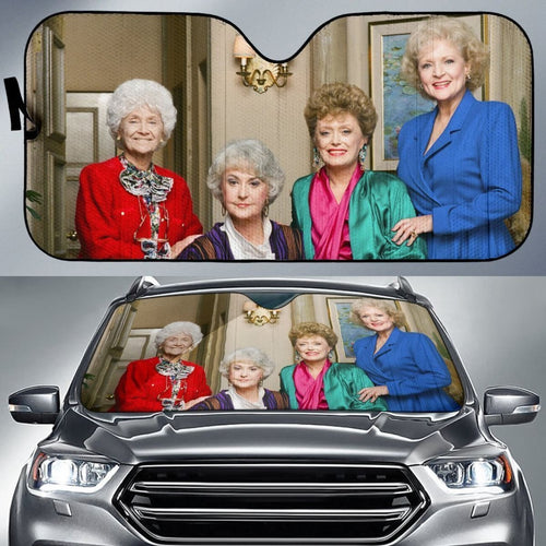 The Golden Girls Squad Auto Sun Shade Nh07 Universal Fit 111204 - CarInspirations
