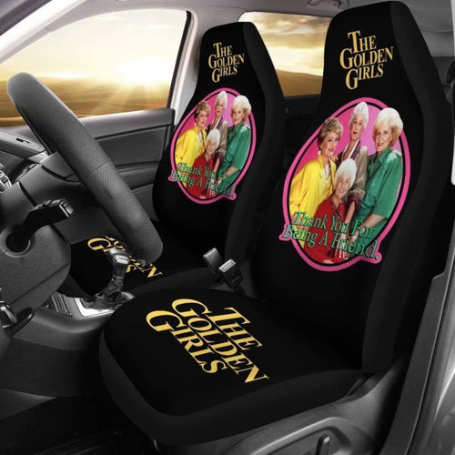 The Golden Girls Tv Show Car Seat Cover Circle Friend Universal Fit 051012 - CarInspirations