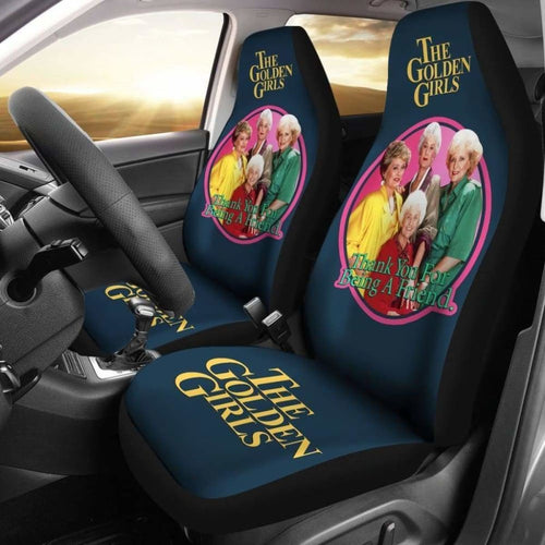 The Golden Girls Tv Show Circle Friend Car Seat Covers Universal Fit 051012 - CarInspirations
