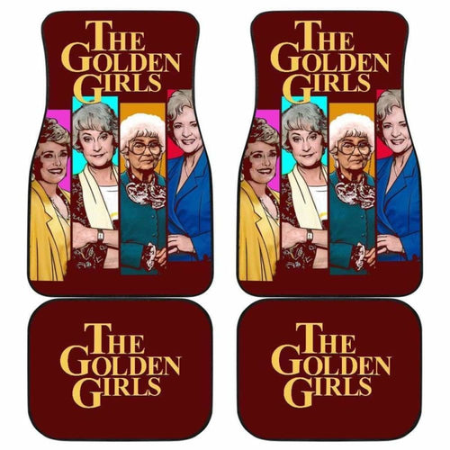 The Golden Girls Tv Show Fan Gift Car Floor Mats Universal Fit 051012 - CarInspirations