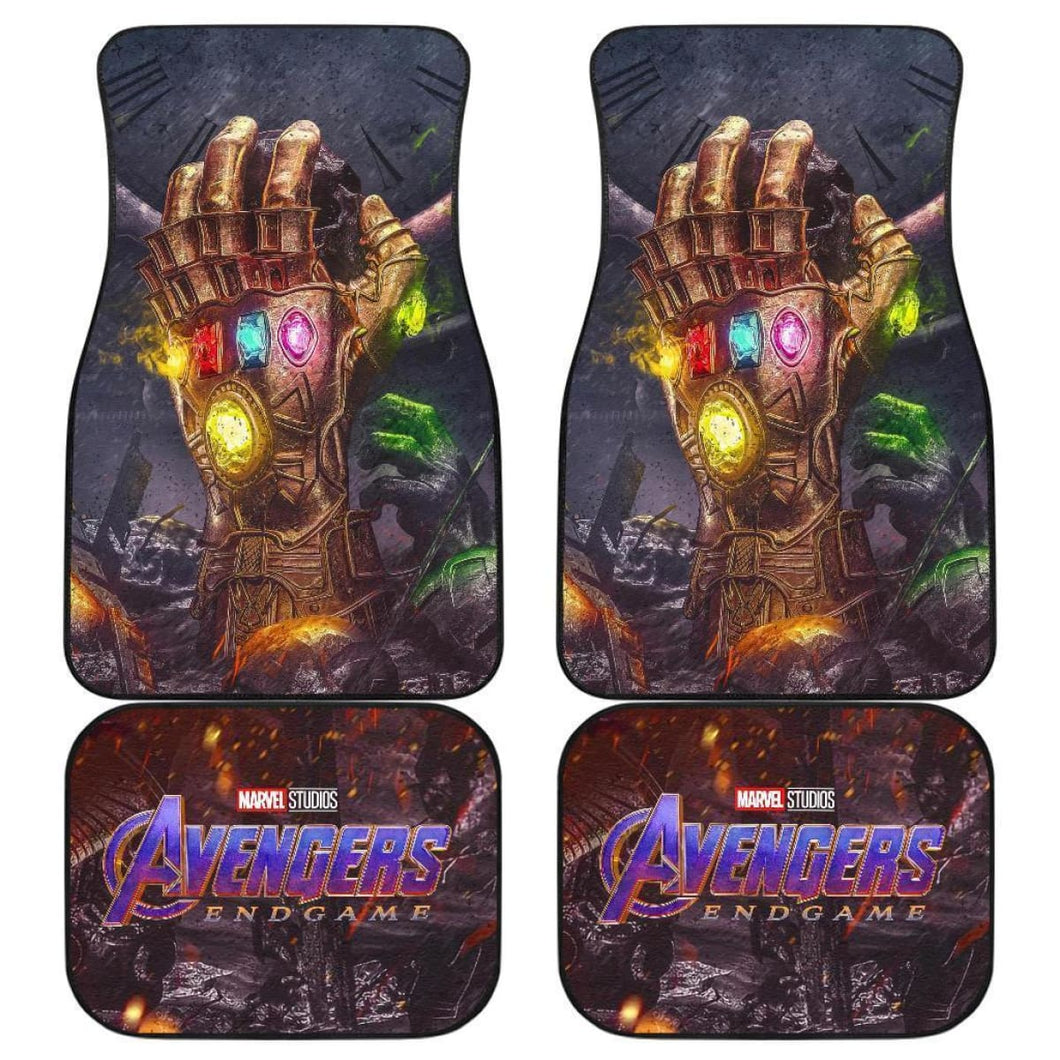 The Infinity Gauntlet Avengers Endgame Marvel Car Floor Mats Mn04 Universal Fit 111204 - CarInspirations