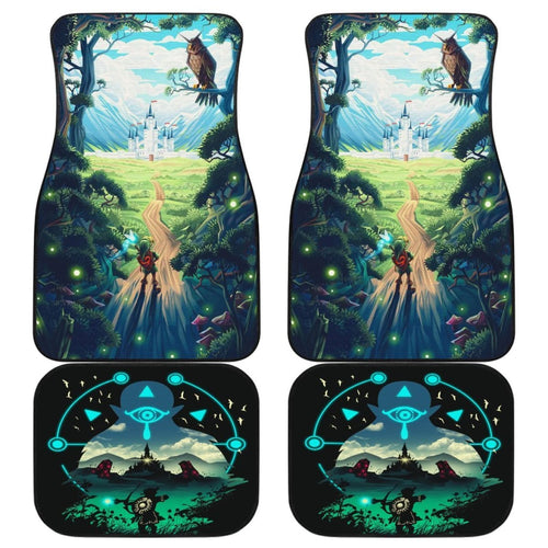 The Legend Of Zelda Art Car Floor Mats Games Fan Gift H040220 Universal Fit 225311 - CarInspirations