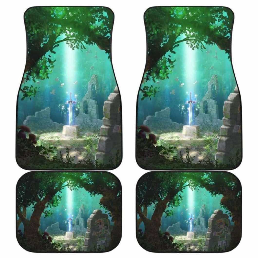 The Legend Of Zelda Car Floor Mats 20 Universal Fit - CarInspirations