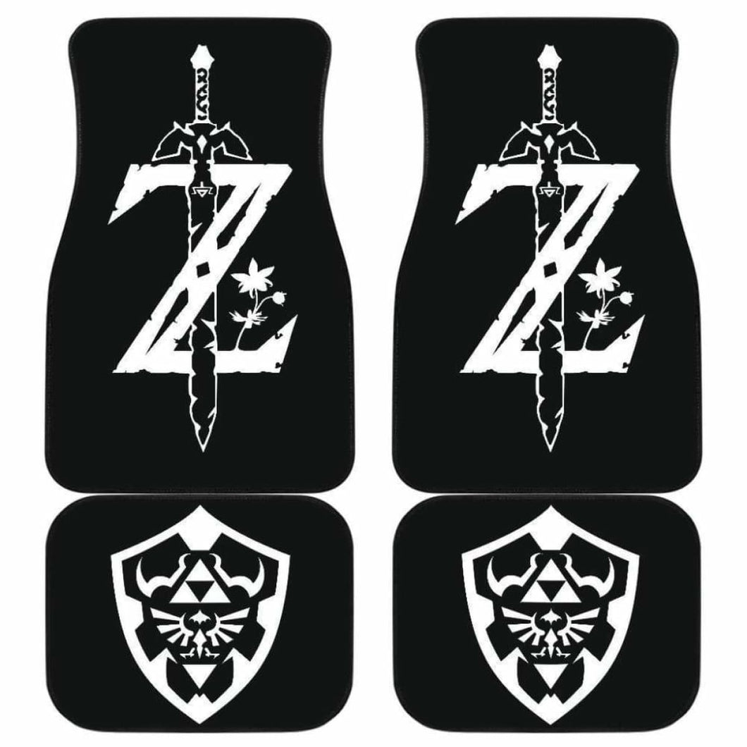 The Legend Of Zelda Car Floor Mats 21 Universal Fit - CarInspirations