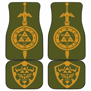 The Legend Of Zelda Car Floor Mats 22 Universal Fit - CarInspirations