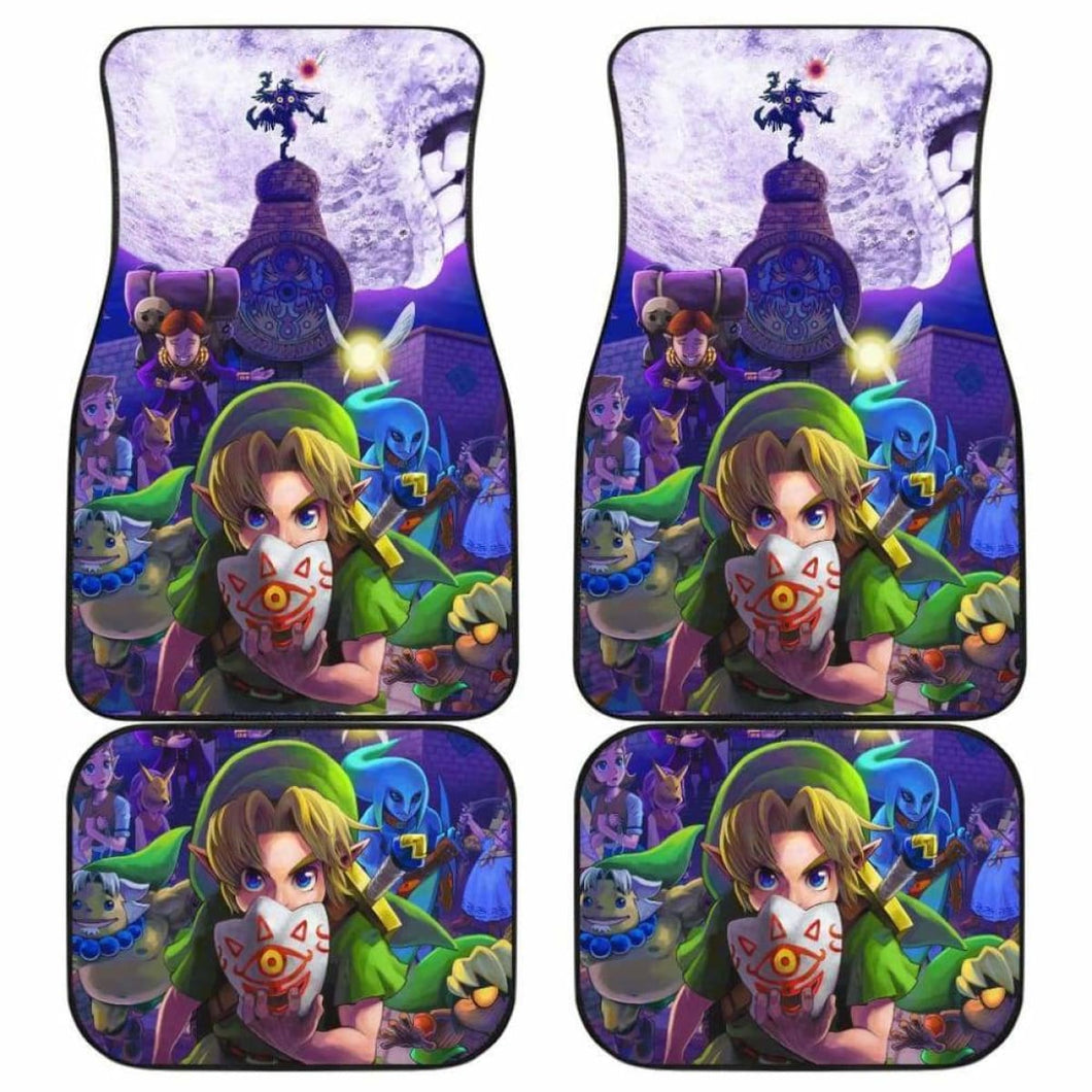 The Legend Of Zelda Car Floor Mats 9 Universal Fit - CarInspirations