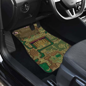 The Legend Of Zelda Maps Car Floor Mats Universal Fit 051912 - CarInspirations