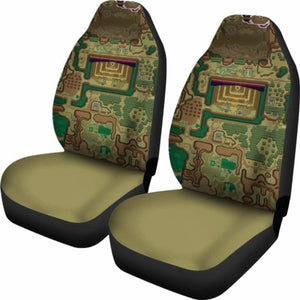 The Legend Of Zelda Maps Car Seat Covers Universal Fit 051312 - CarInspirations