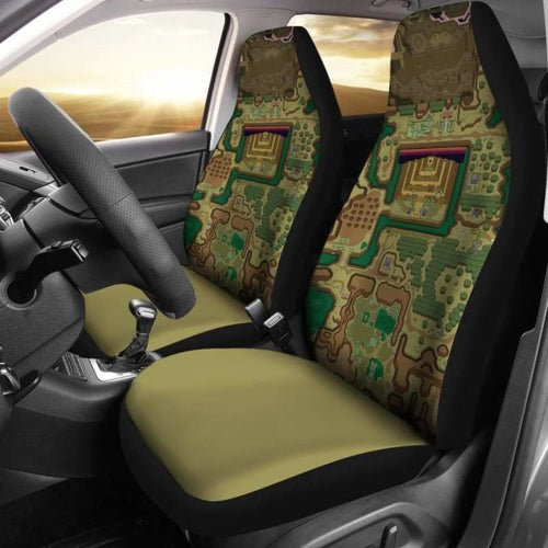 The Legend Of Zelda Maps Car Seat Covers Universal Fit 051312 - CarInspirations