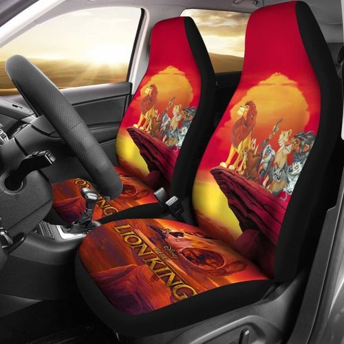 The Lion King Full Character Car Seat Covers Lt03 Universal Fit 225721 - CarInspirations