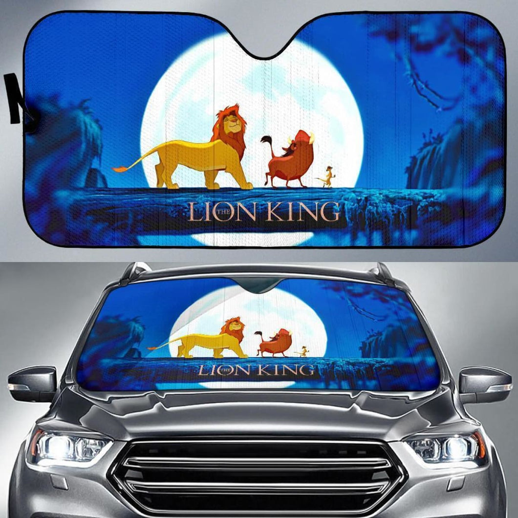 The Lion King Hakuna Matata Auto Sun Shade Nh07 Universal Fit 111204 - CarInspirations