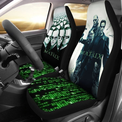 The Matrix Two Sides Car Seat Covers Universal Fit 194801 - CarInspirations