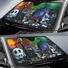 Load image into Gallery viewer, The nightmare before christmas jack skellington sun shades 918b Universal Fit - CarInspirations