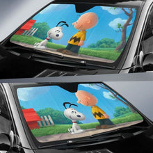 Load image into Gallery viewer, The Peanuts Car Auto Sun Shades Universal Fit 051312 - CarInspirations