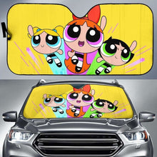 Load image into Gallery viewer, The powerpuff girls auto sun shade 918b Universal Fit - CarInspirations