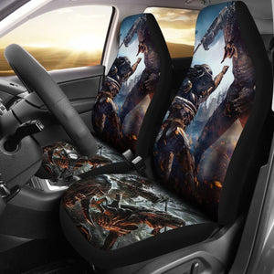 The Predator Movie Fight Car Seat Covers Lt03 Universal Fit 225721 - CarInspirations