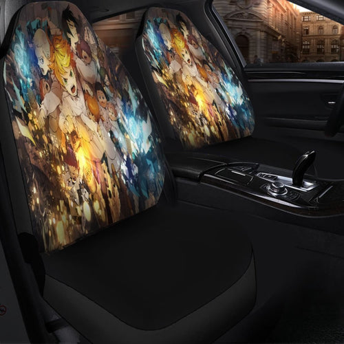 The Promised Neverland Characters Art Best Anime 2020 Seat Covers Amazing Best Gift Ideas 2020 Universal Fit 090505 - CarInspirations