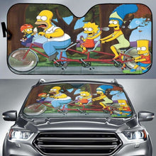 Load image into Gallery viewer, The Simpson Family Car Sun Shades 918b Universal Fit - CarInspirations