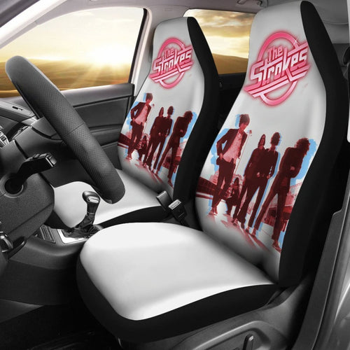 The Strokes Rock Band Car Seat Covers Lt04 Universal Fit 225721 - CarInspirations