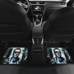 The Terminator Car Floor Mats Movie Fan Gift H040620 Universal Fit 225311 - CarInspirations